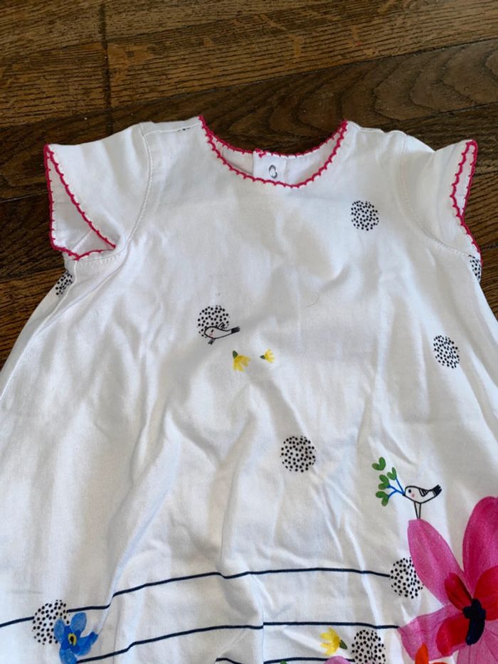 Robe catimini rose 6 mois - photo numéro 2