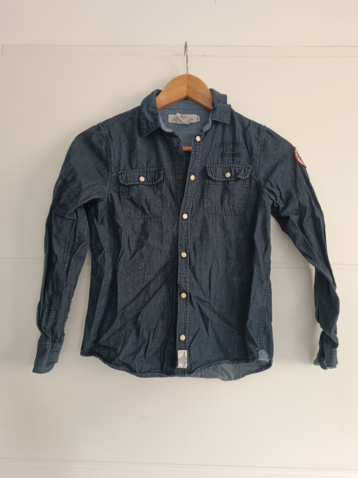 Chemise en jean garçon 10 ans