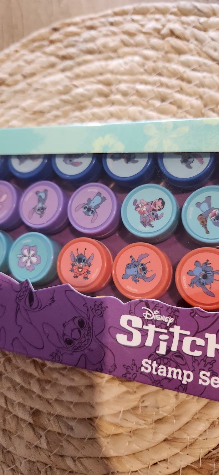 Boite de Tampons Stitch X26 - photo numéro 3