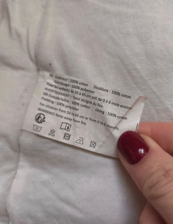 Gigoteuse bleu et blanche thème merlin 🍃sauthon - photo numéro 4