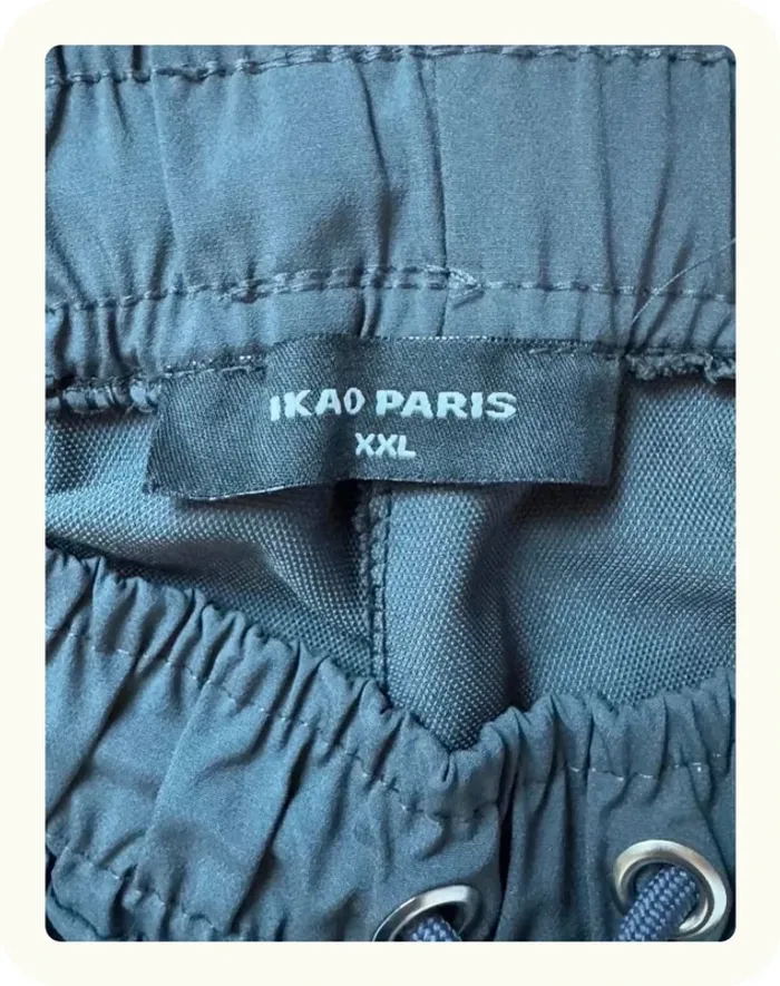 Pantalon cargo jambes larges léger homme Ikao Taille XXL - photo numéro 5
