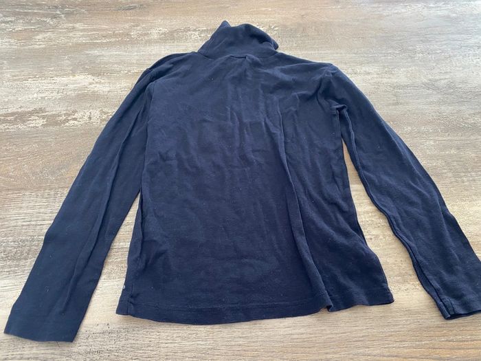 Polo t-shirt col roulé fille 10 ans - photo numéro 3