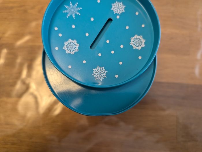 Tirelire / boîte à chocolats et bonbons de Noël environ 10*10 cm - photo numéro 6