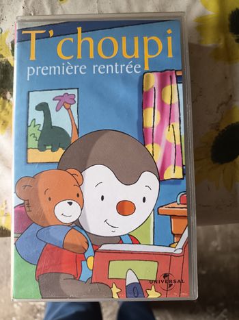 Cassette vhs T'choupi première rentrée 