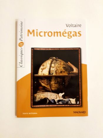 Livre Micromégas Voltaire