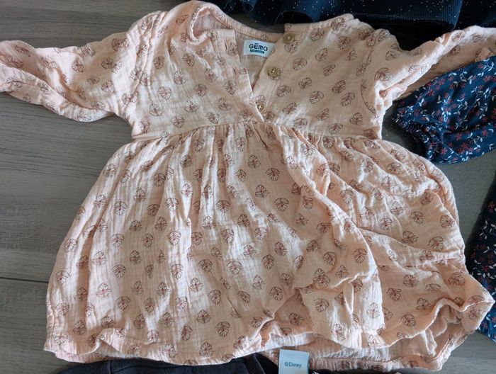 Lot de 8 robes manches longues fille - photo numéro 4