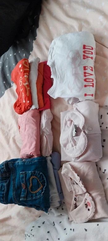 Lot fille 18 mois été (12 pièces)