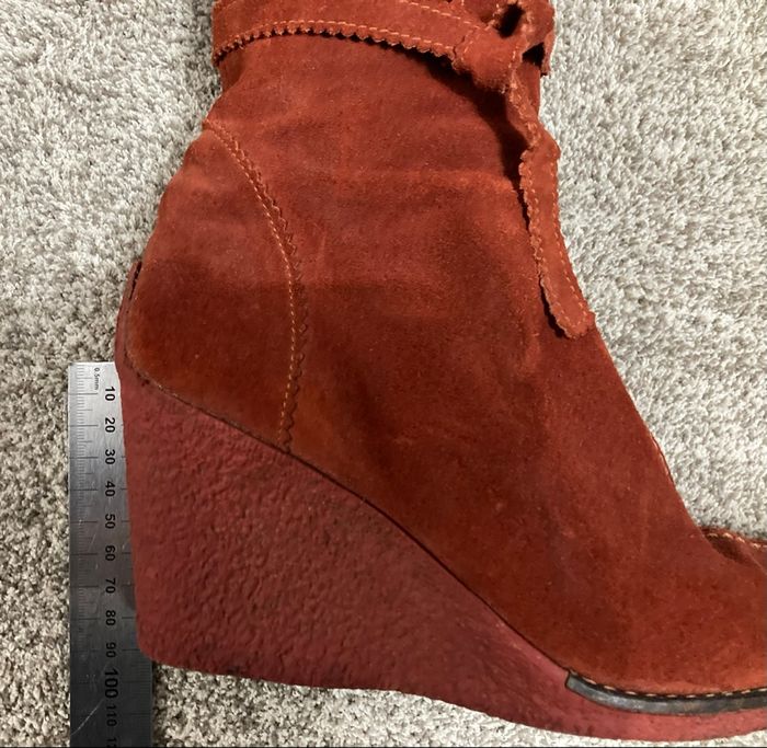 Bottes mi-hautes talon compensés - photo numéro 7