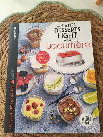 Livre recette light à la yaourtiere