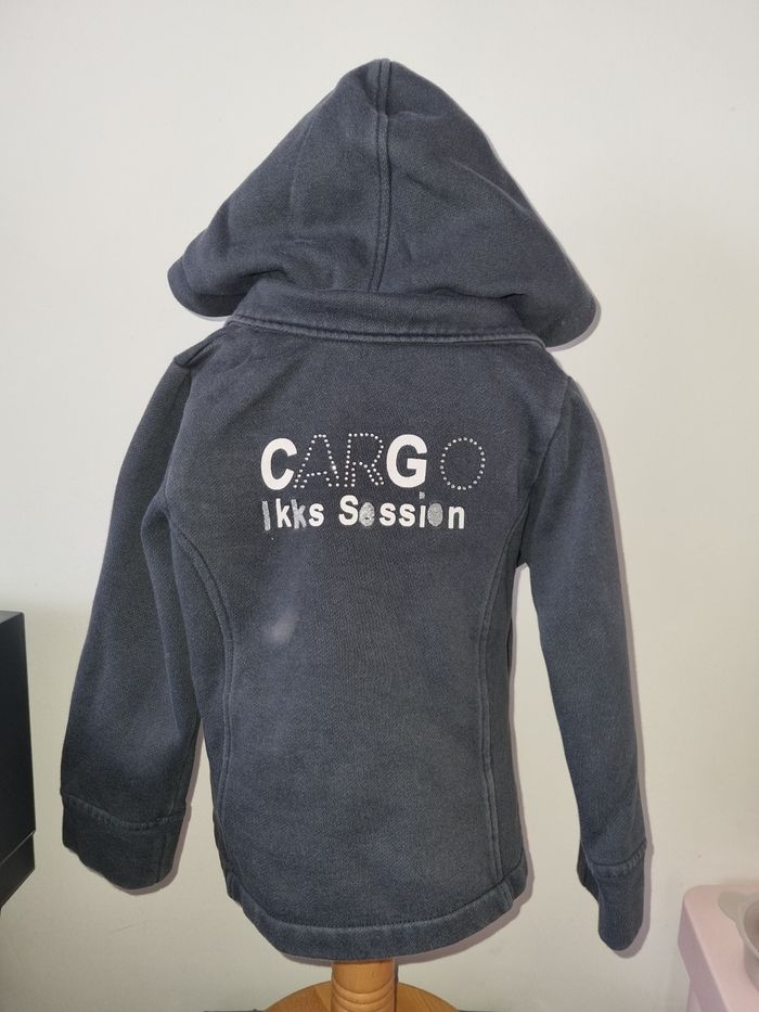 Veste à capuche Molletonée IKKS 3 ans - photo numéro 3