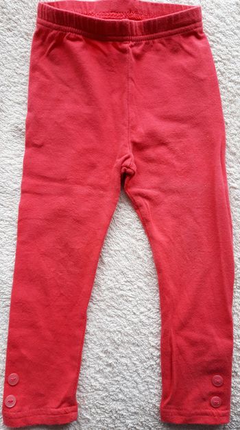 Legging rose fille 18 -24 mois