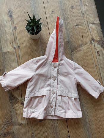 Veste fille imperméable 6 mois