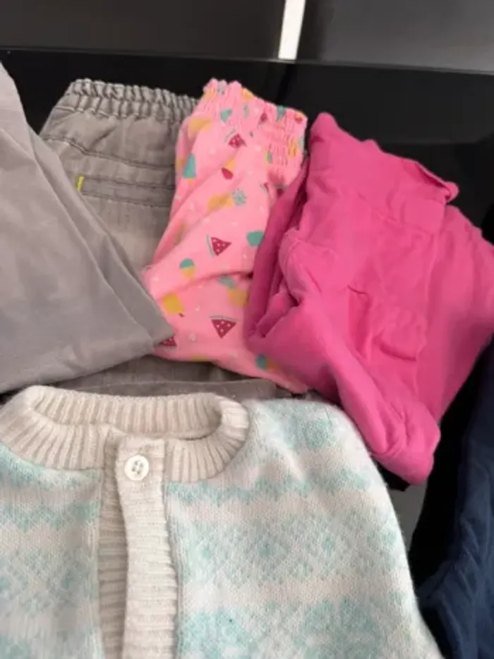 👚👖 lot 18 vêtements - bébé fille - 18-24 mois- toutes marques - 18-24 mois - bon état très bon état - photo numéro 8