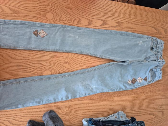 Lot 6 jeans 10 ans - photo numéro 14