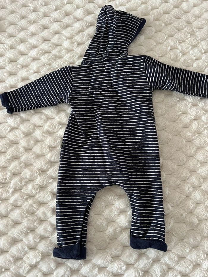 Combi bébé à manches longues Absorba 12M/74cm - photo numéro 3