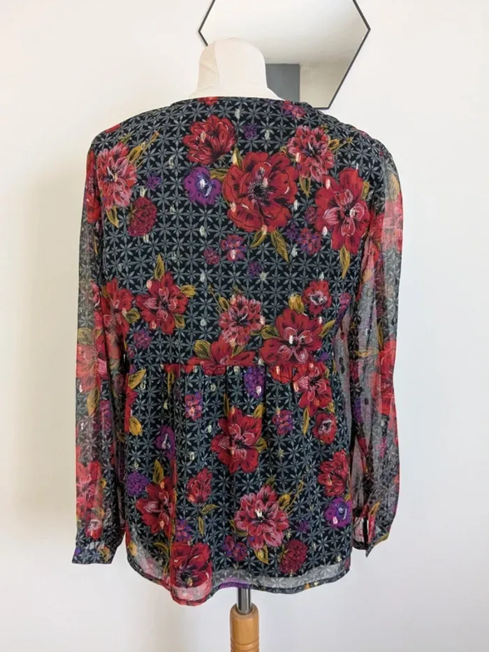 Blouse fleurie T38 : Promod - photo numéro 6