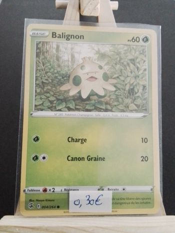 Carte Pokémon Balignon 4/264