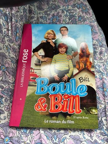 Livre enfant Boule & Bill roman du film
