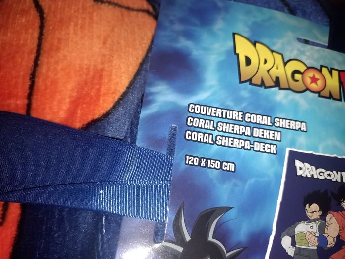 Grande couverture polaire DBZ dragon ball z - photo numéro 4