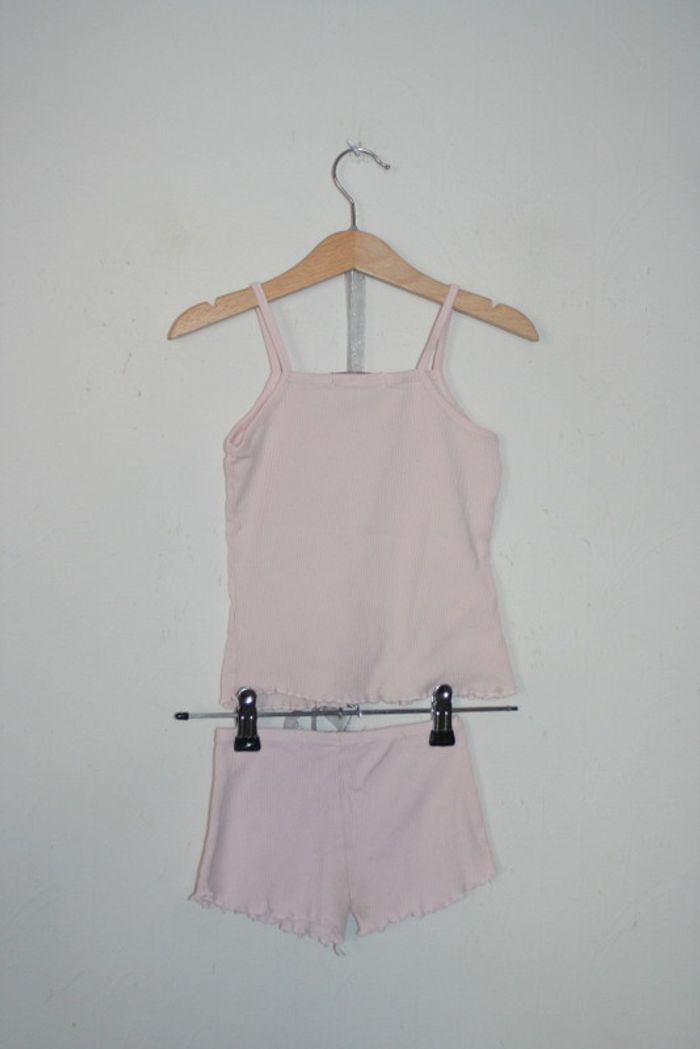 Pyjashort rose clair Rose Guimauve 4/5 ans - photo numéro 4