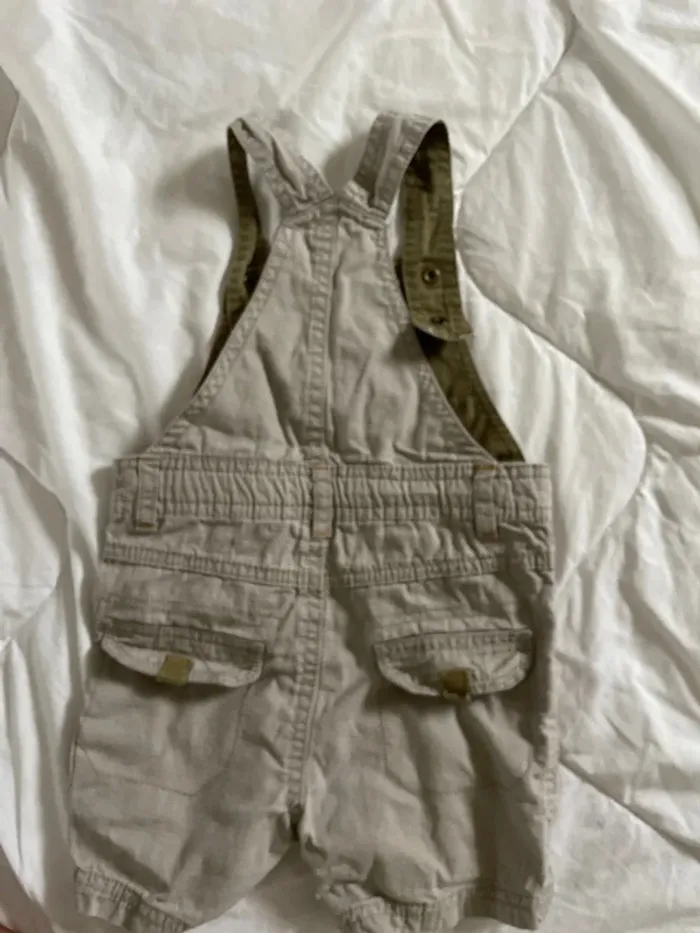 Salopette short bébé garçon - photo numéro 5