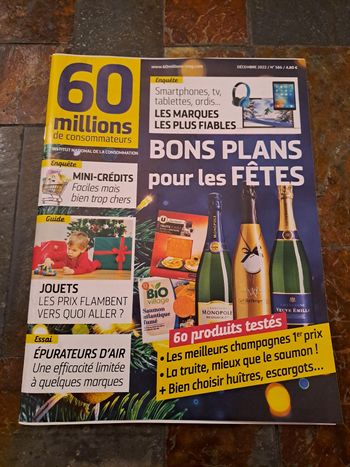 60 millions de consommateurs