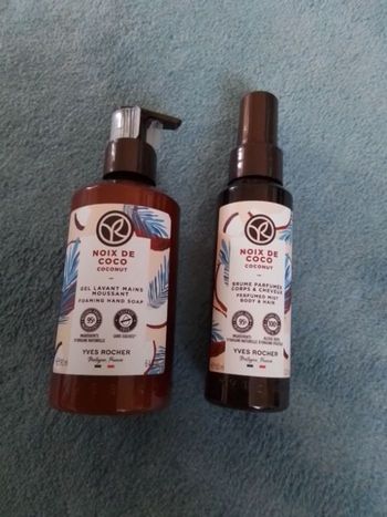 2 produits noix de coco