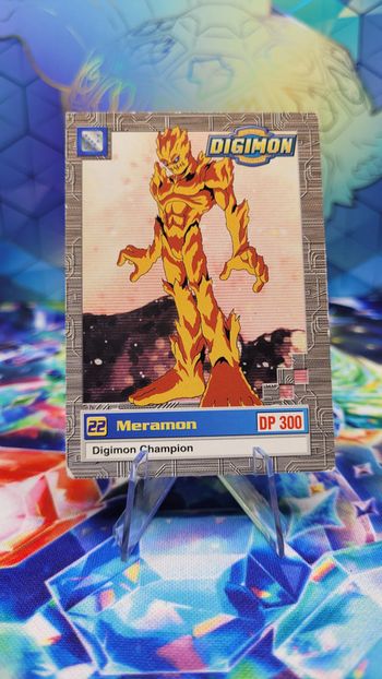 Carte Digimon Meramon 24/34 Édition Série TV