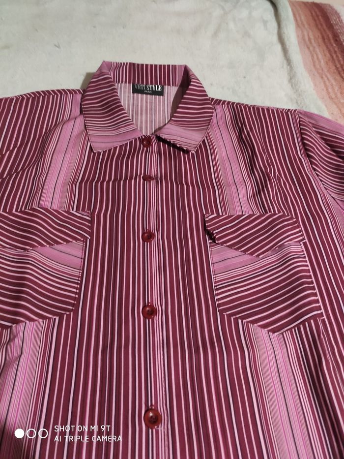Chemise manches longues femme taille 54/56 - photo numéro 4