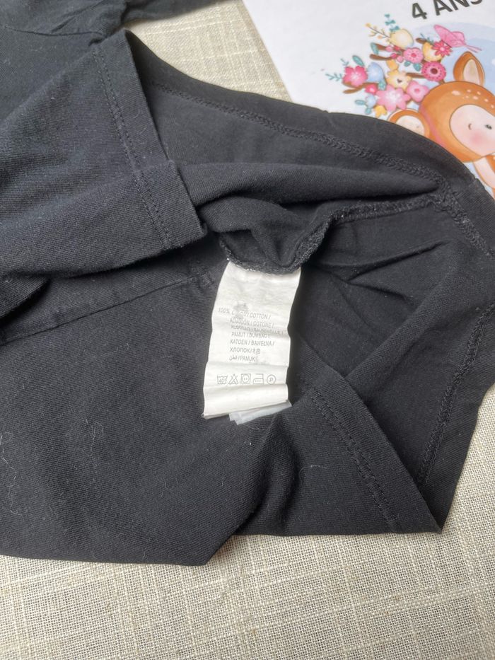 T-shirt basique noir - photo numéro 4