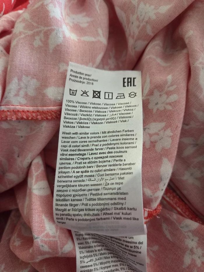 robe d'ete Vila rouge taille S - photo numéro 6