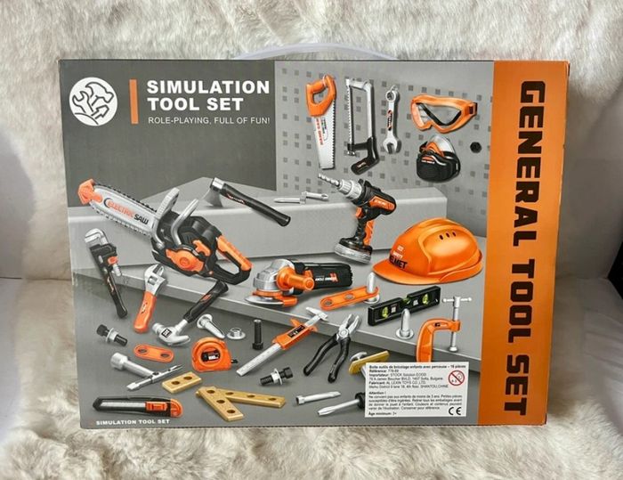 perceuse et outils de bricolage pour enfant - photo numéro 3