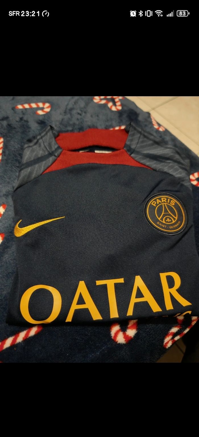 Maillot psg quatar 128 cm137 cm