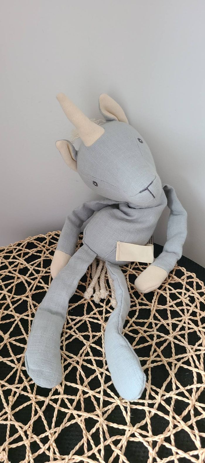 Doudou Rainbow licorne bukowski - photo numéro 2