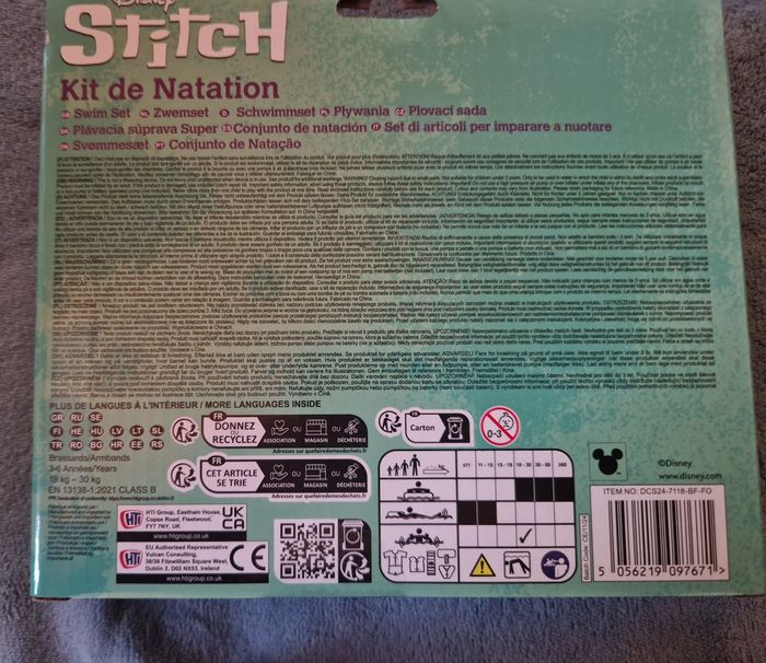 Set de natation Stitch - photo numéro 2