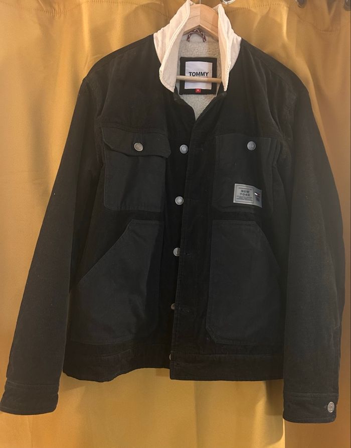 Veste jean velours cord mix worker 1187 - photo numéro 5