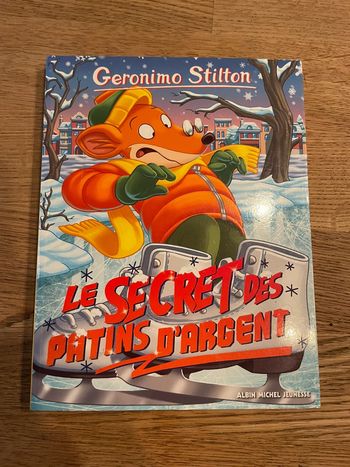 Livre Geronimo Stilton Numéro 84 Le secret des patins d’argent