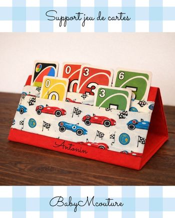Support jeu de cartes