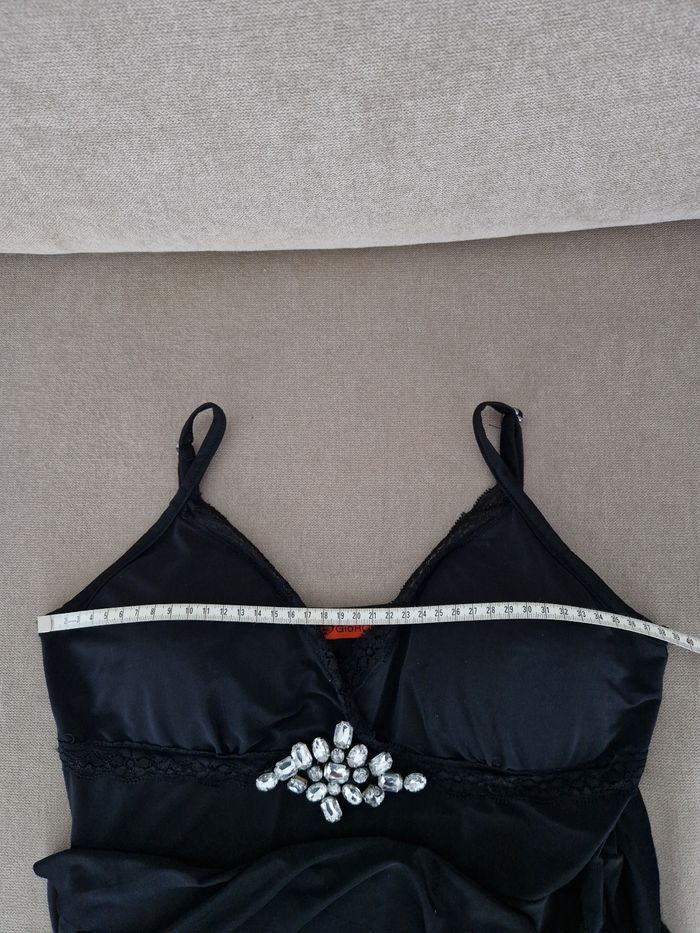 Robe noire à volants Giorgia - photo numéro 9