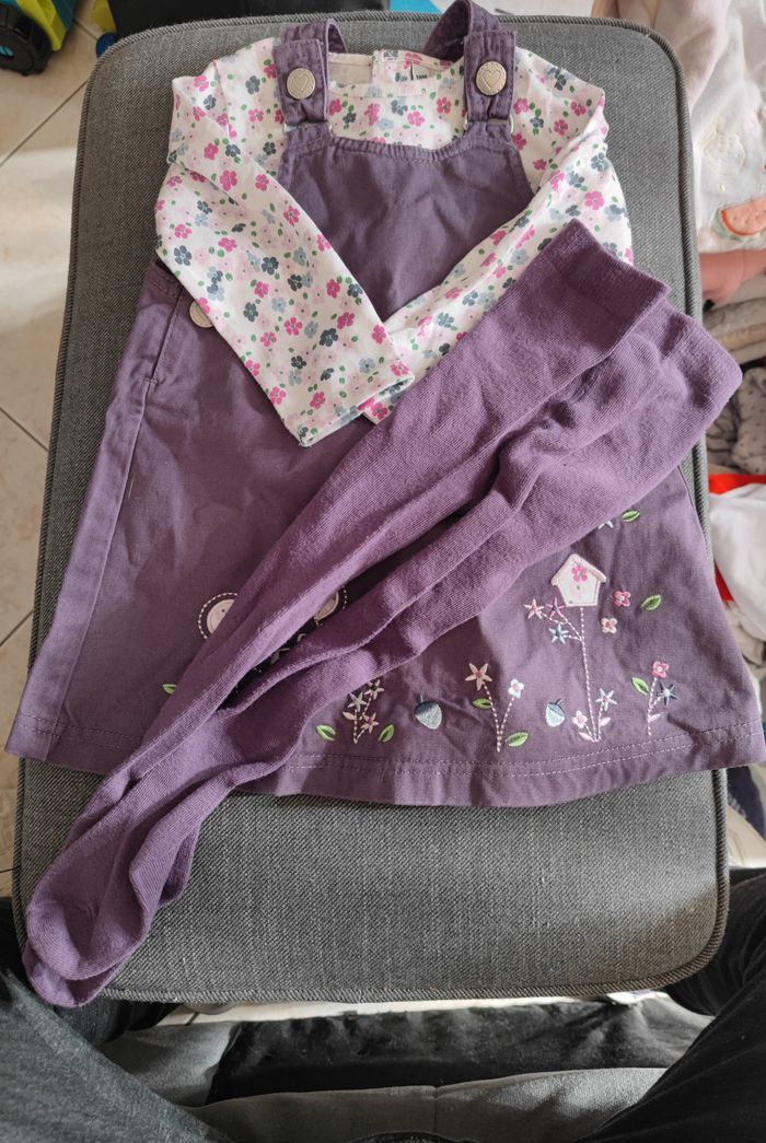 ensemble robe avec haut - photo numéro 3