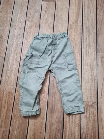Pantalon cargo kaki