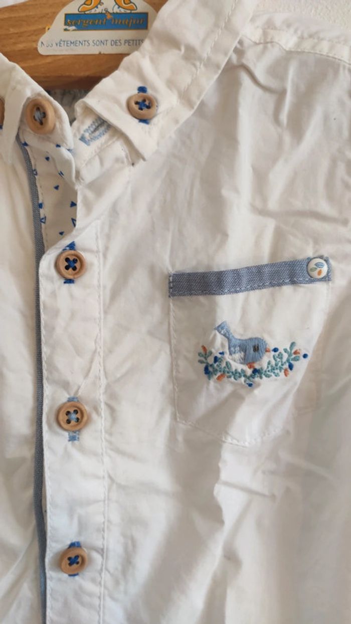 Chemise sergent major 18 mois - photo numéro 3