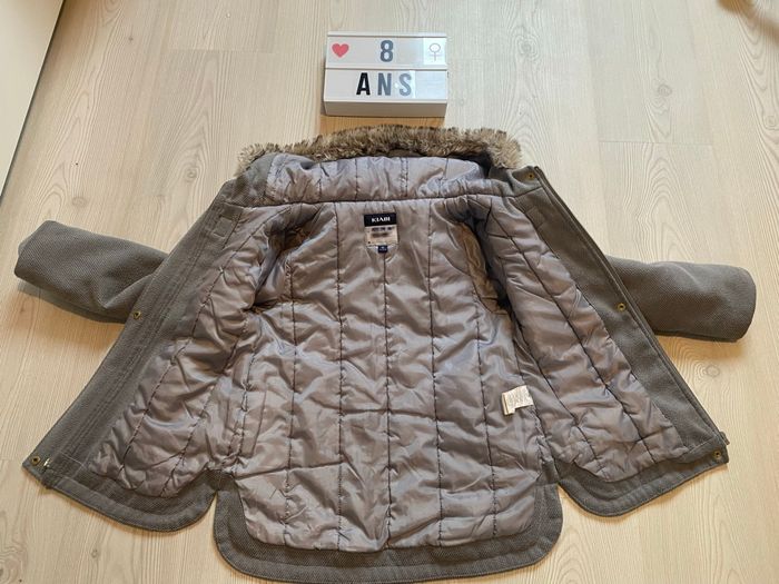 Manteau gris 8 ans - photo numéro 4