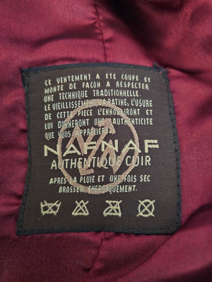 Veste naf naf taille 36 en 100 % cuir - photo numéro 4