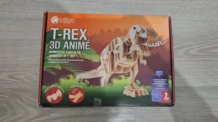 T REX 3D ANIME neuf maquette