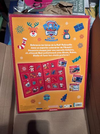 Mon calendrier de l’Avent Pat Patouille rouge 24 histoires