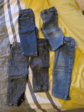 Lot de 5 pantalons 12 mois