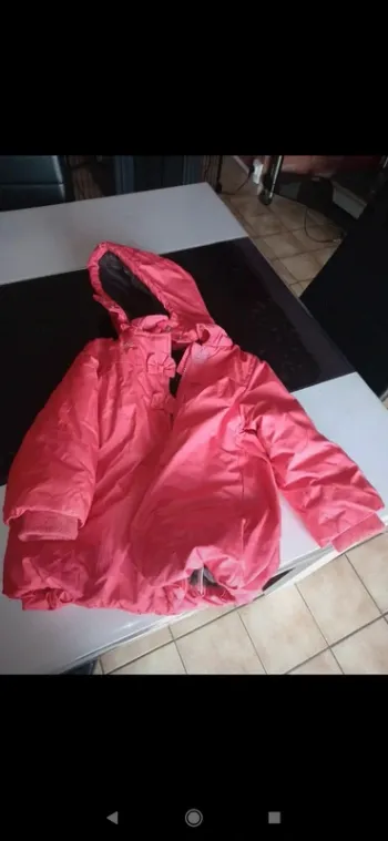Manteau imperméable enfant petite fille