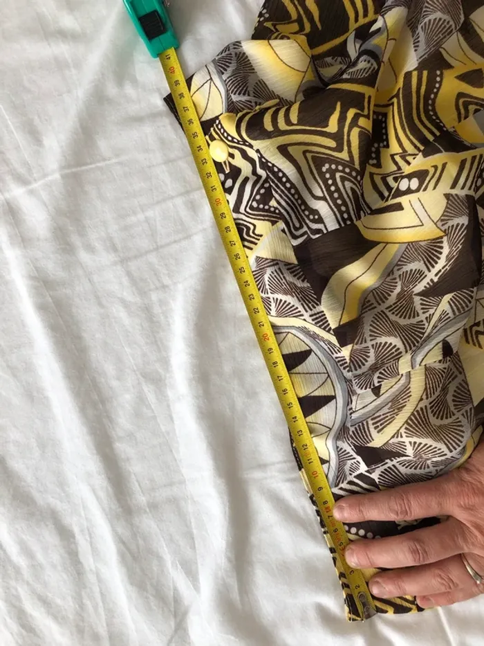 Jupe été fluide taille 42 XL - photo numéro 3