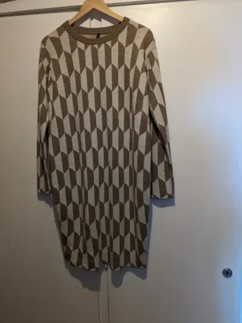Robe Stile Benetton - crème/beige graphique